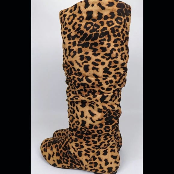Soda Slouchy Round Toe Knee High Boot (NWT) - Picture 2 of 6